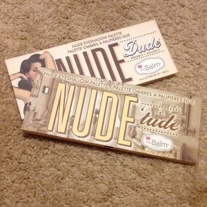 The Balm NUDE Dude and NUDE 'tude, like new